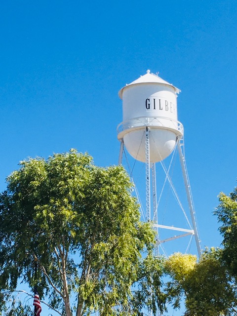 picture of Gilbert water tower